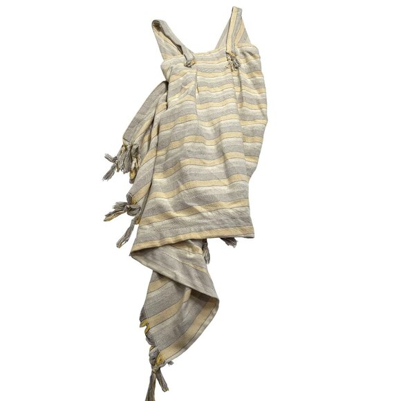 Just Bee Queen JBQ Tulum Dress Yellow Oatmeal - Picture 3 of 5